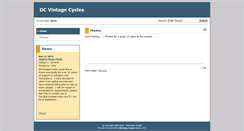Desktop Screenshot of dcvintagecycles.com